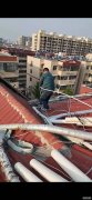 桑乐楼顶式太阳能安装在济南葡萄园小区